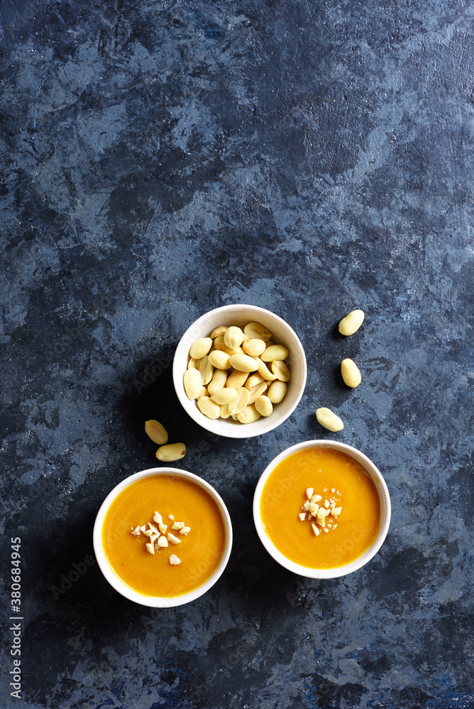 Peanut sauce in bowl