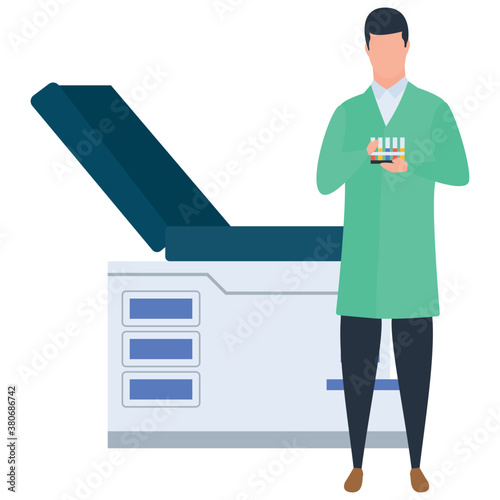 
Physical therapy illustration in vector design.
