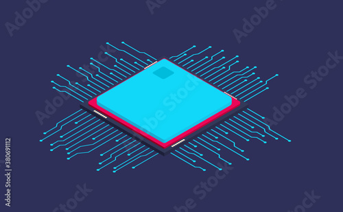 CPU microprocessor circuit chip computer laptop hardware