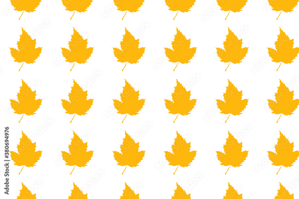 Simple autumn leaf pattern design. suitable for wallpapers and backgrounds Simple autumn leaf pattern design. suitable for wallpapers and backgrounds