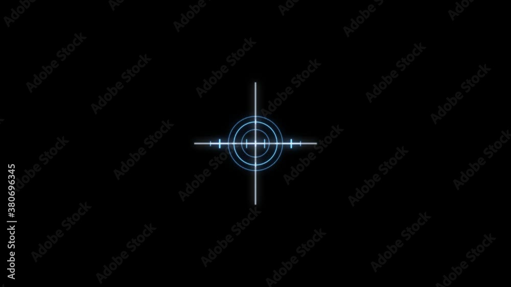Animation of circular HUD object designed to represent illustrated target with several animations trough time. Animation of circular HUD object designed to represent illustrated target with several animations trough time.
