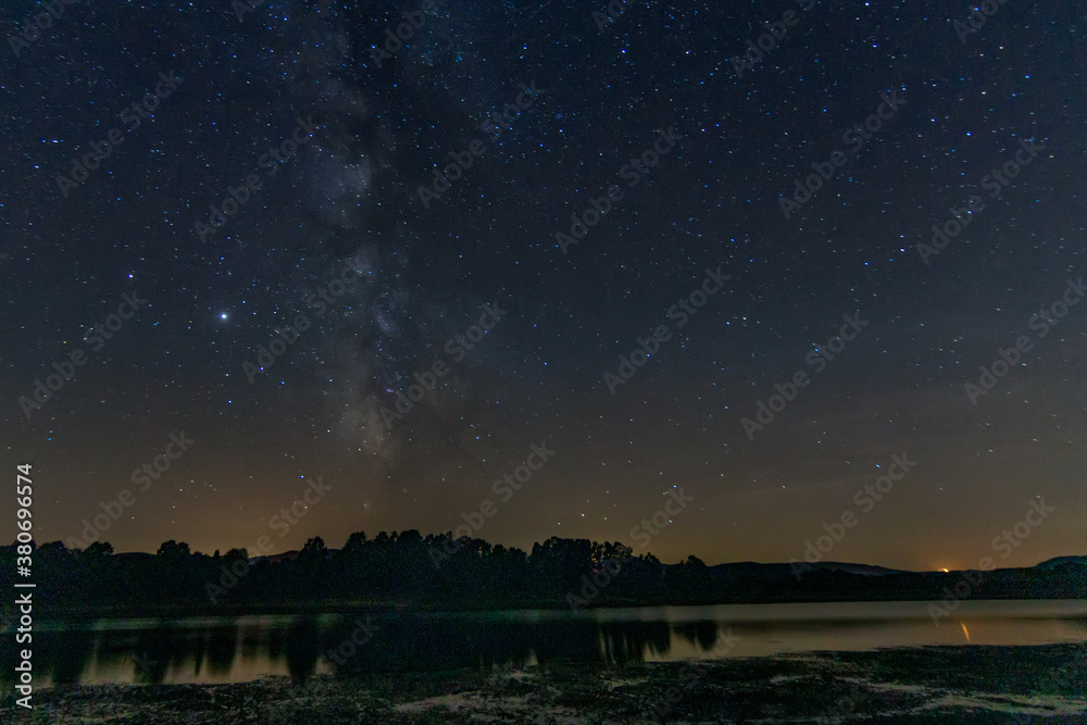 Fototapeta premium night sky with stars