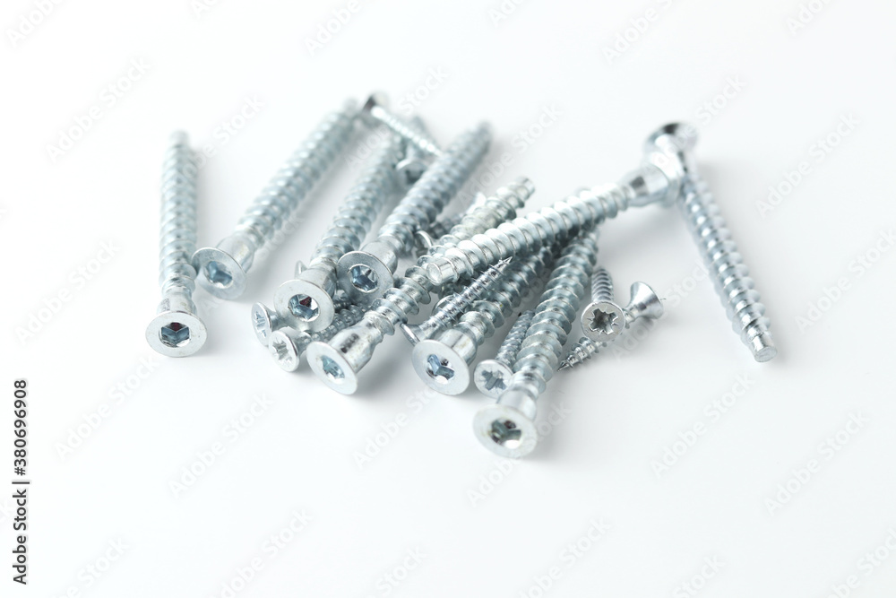 Tapping screws made od steel, metal screw, iron screw, chrome screw. Tapping screws made od steel, metal screw, iron screw, chrome screw.