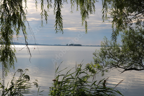 Blick auf die Insel Wilhelmstein im Steinhuder Meer photo