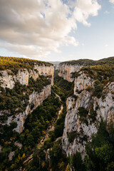 View from Arbayun cliff