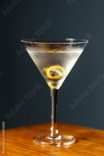 Vesper Martini Cocktail.