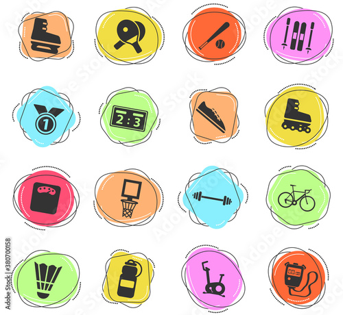 Sport simply icons