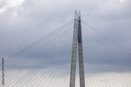Fototapeta Naklejka Na Ścianę i Meble -  The Yavuz Sultan Selim Bridge in Istanbul, Turkey