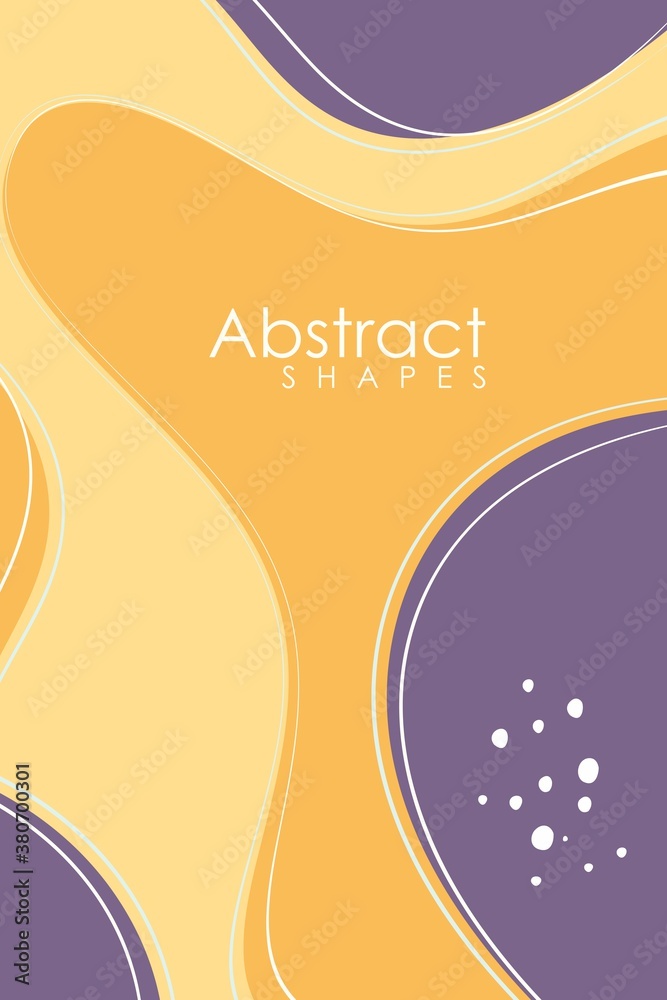 Abstract contemporary aesthetic background with desert, mountains. Earth tones, burnt orange, terracotta colors. Boho wall decor. Mid century modern minimalist art print. Organic shape Vector Abstract contemporary aesthetic background with desert, mountains. Earth tones, burnt orange, terracotta colors. Boho wall decor. Mid century modern minimalist art print. Organic shape Vector