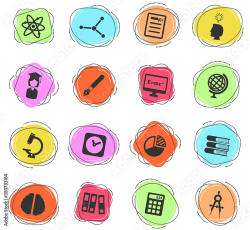 University simply icons