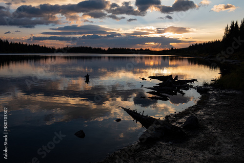 Sunrise over Brainard Lake, Colorado