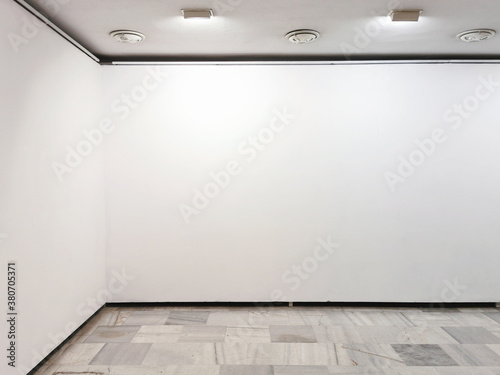 Empty gallery space photo