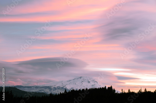 Sunset in Mount Hood 