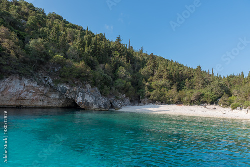 Greek islands beaches and rocks