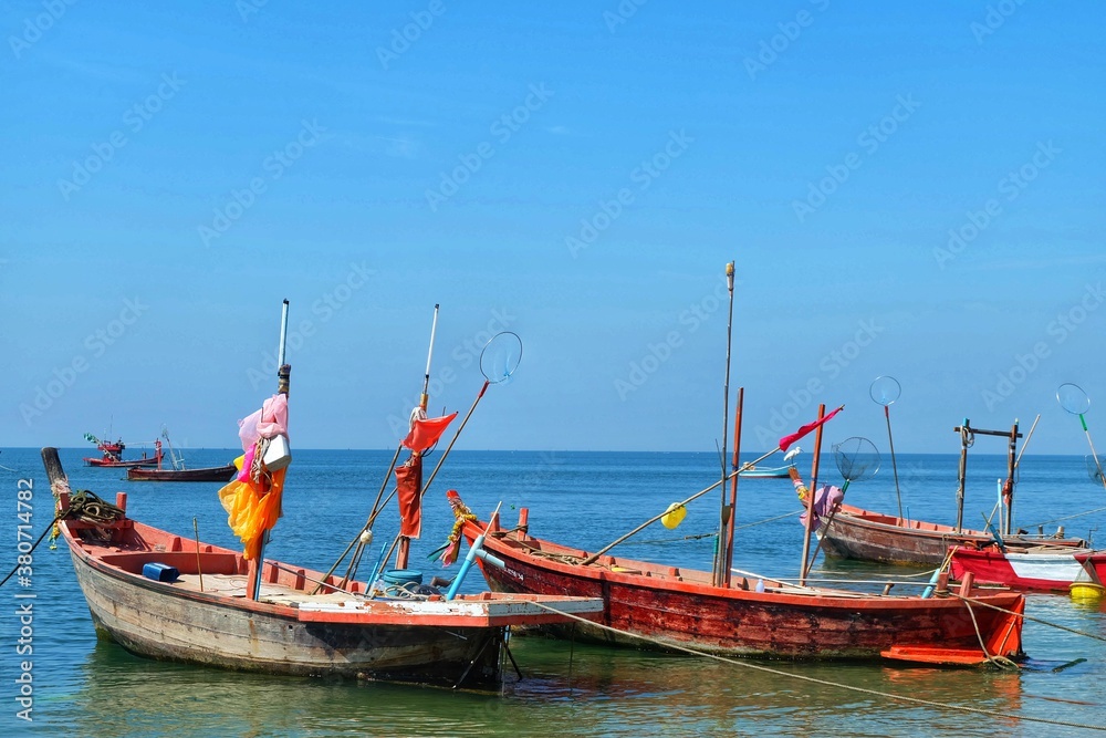 fishing boats