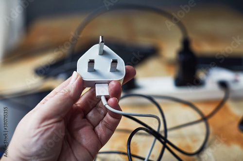 Holding a plug