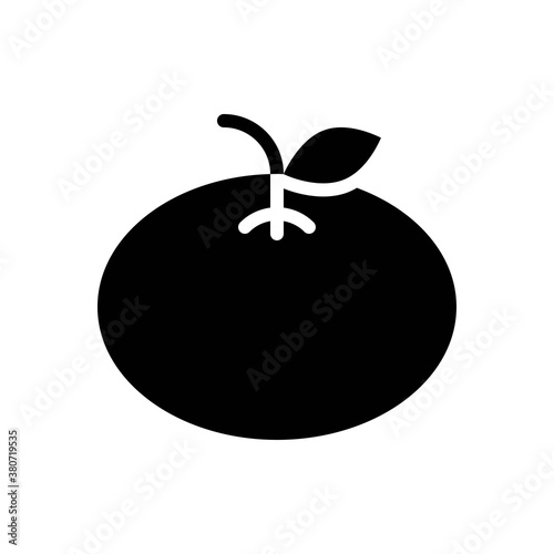 china, new years related, mandarin orange, fruits vectors, in solid design,