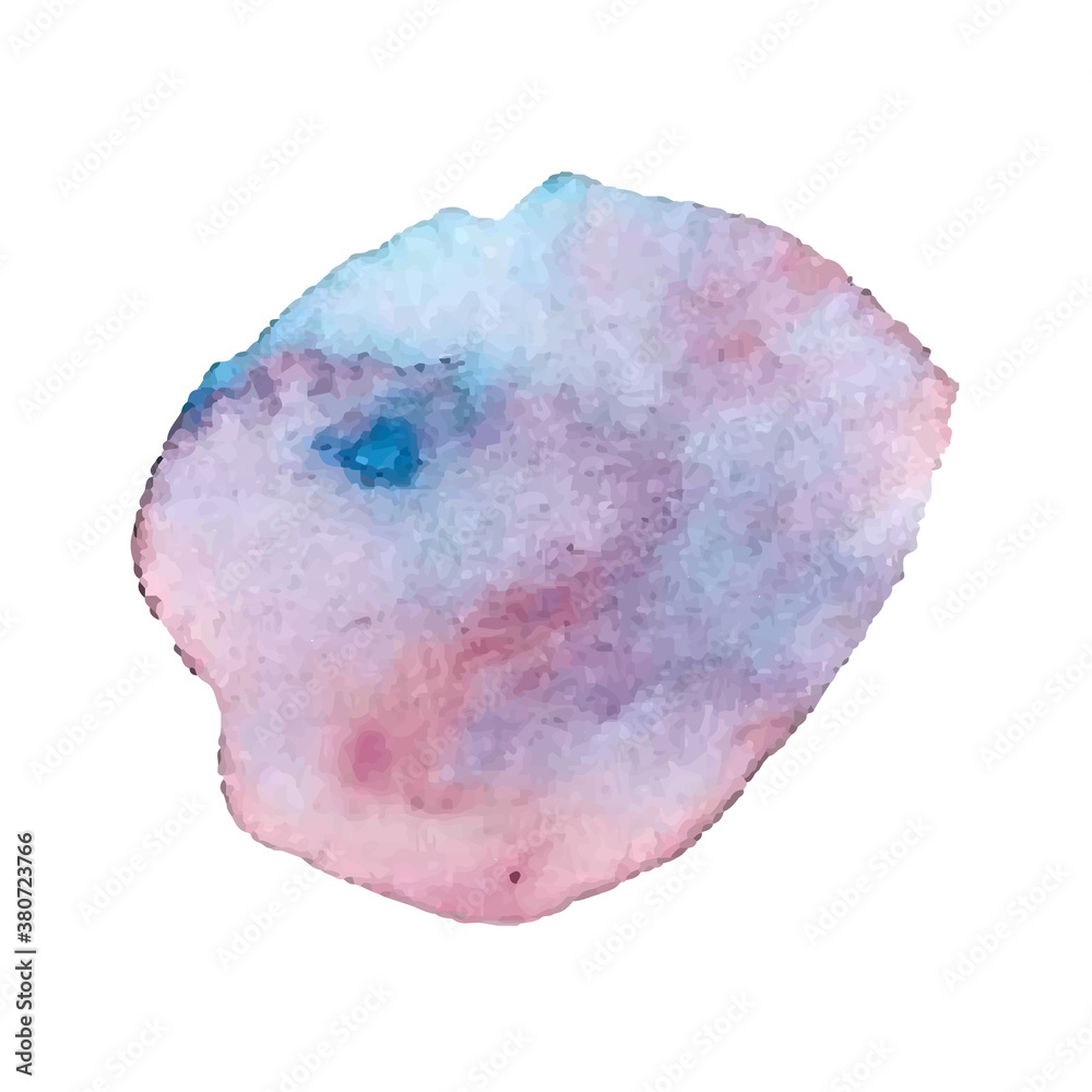 Fototapeta premium Watercolor splash texture. Vector brush. Watercolor gradient.