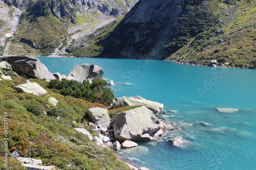 lake in the mountains