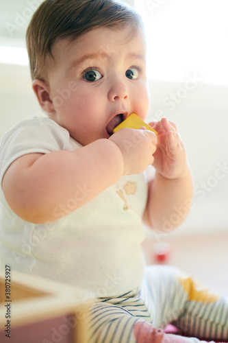 Baby sucking toy