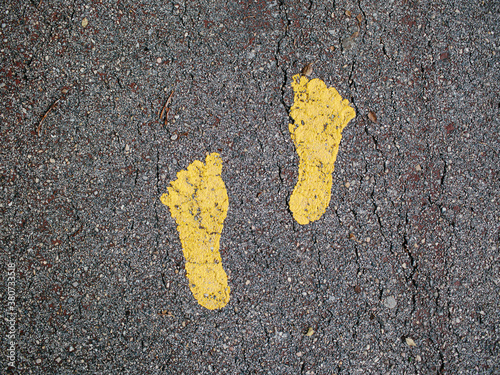 Yellow feet