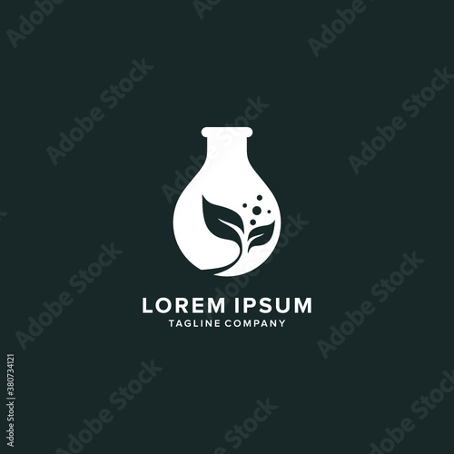 vector logo Labs icon botle illustrations