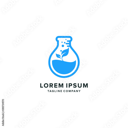 vector logo Labs icon botle illustrations