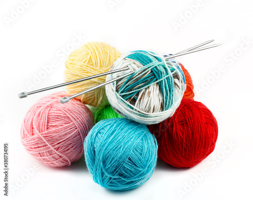 Close up shot of colored wo...