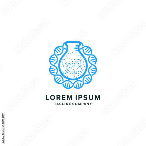 vector logo Labs icon botle illustrations