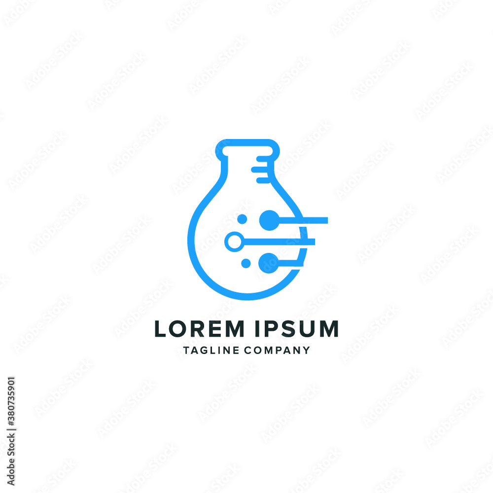 vector logo Labs icon botle illustrations vector logo Labs icon botle illustrations