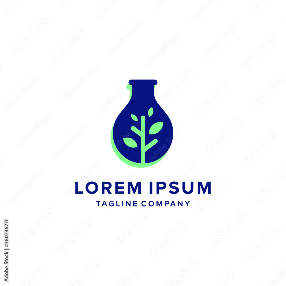 vector logo Labs icon botle illustrations
