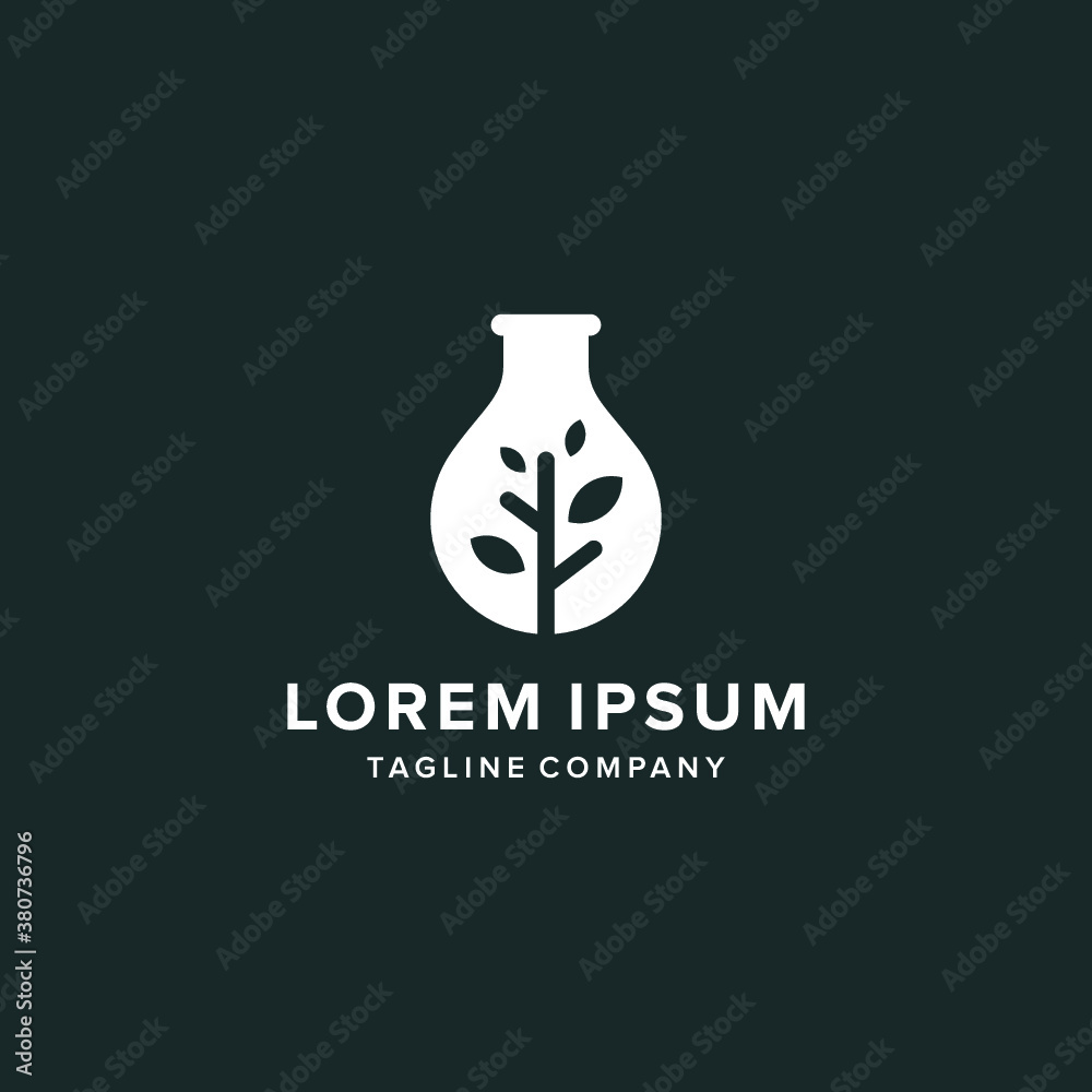 vector logo Labs icon botle illustrations vector logo Labs icon botle illustrations