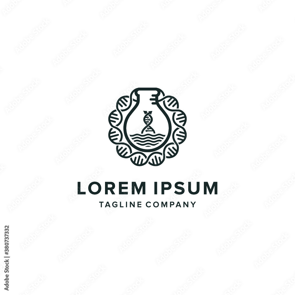 vector logo Labs icon botle illustrations vector logo Labs icon botle illustrations