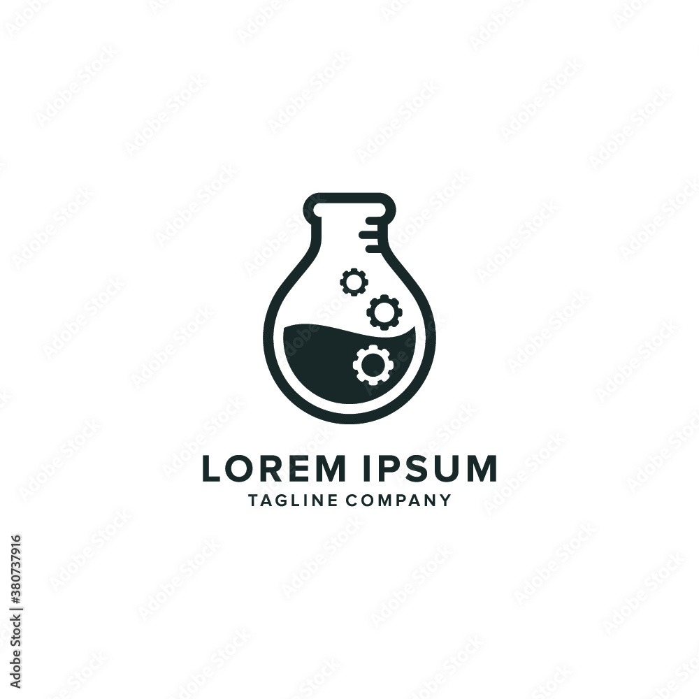 vector logo Labs icon botle illustrations vector logo Labs icon botle illustrations