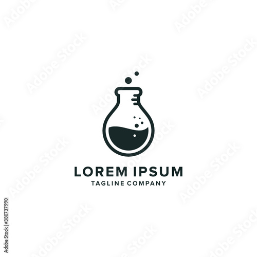 vector logo Labs icon botle illustrations