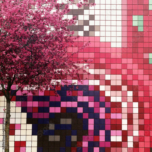 Pixelation in Pink