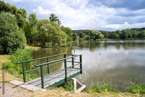 Am Hainspitzer See in Thüringen