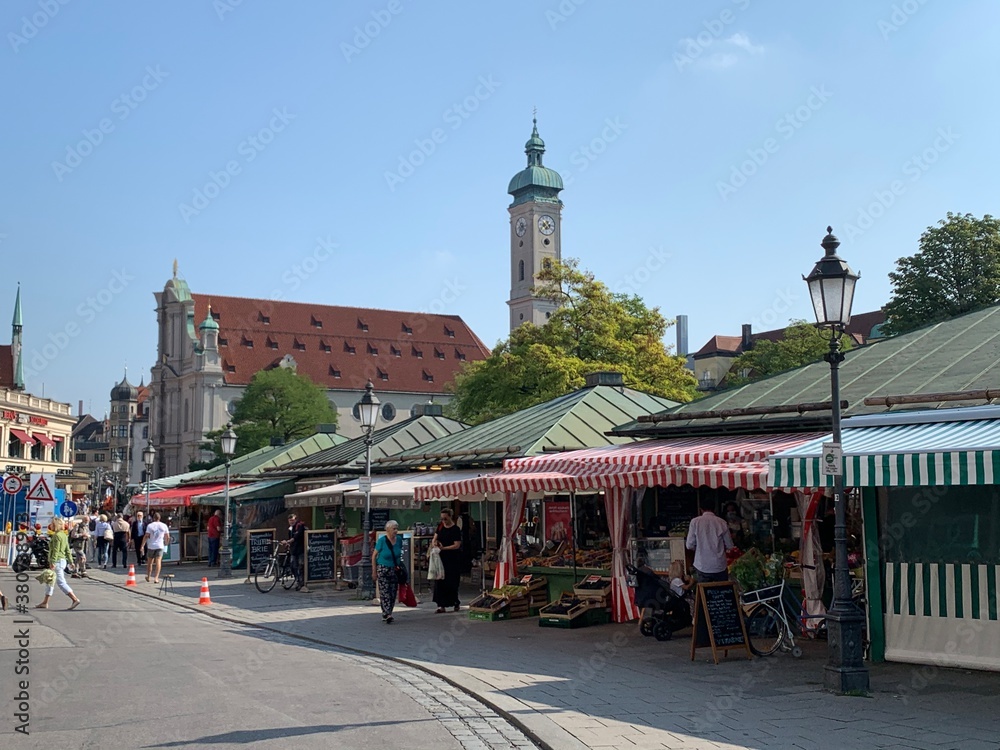 Fototapeta premium Viktualienmarkt München