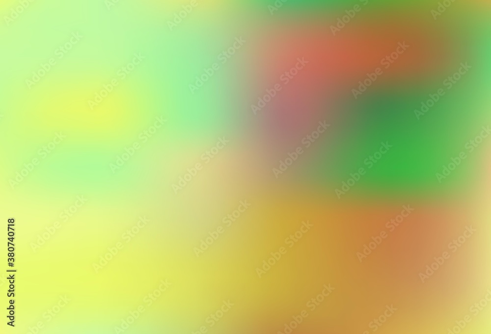 Light Green, Yellow vector glossy abstract layout. Light Green, Yellow vector glossy abstract layout.