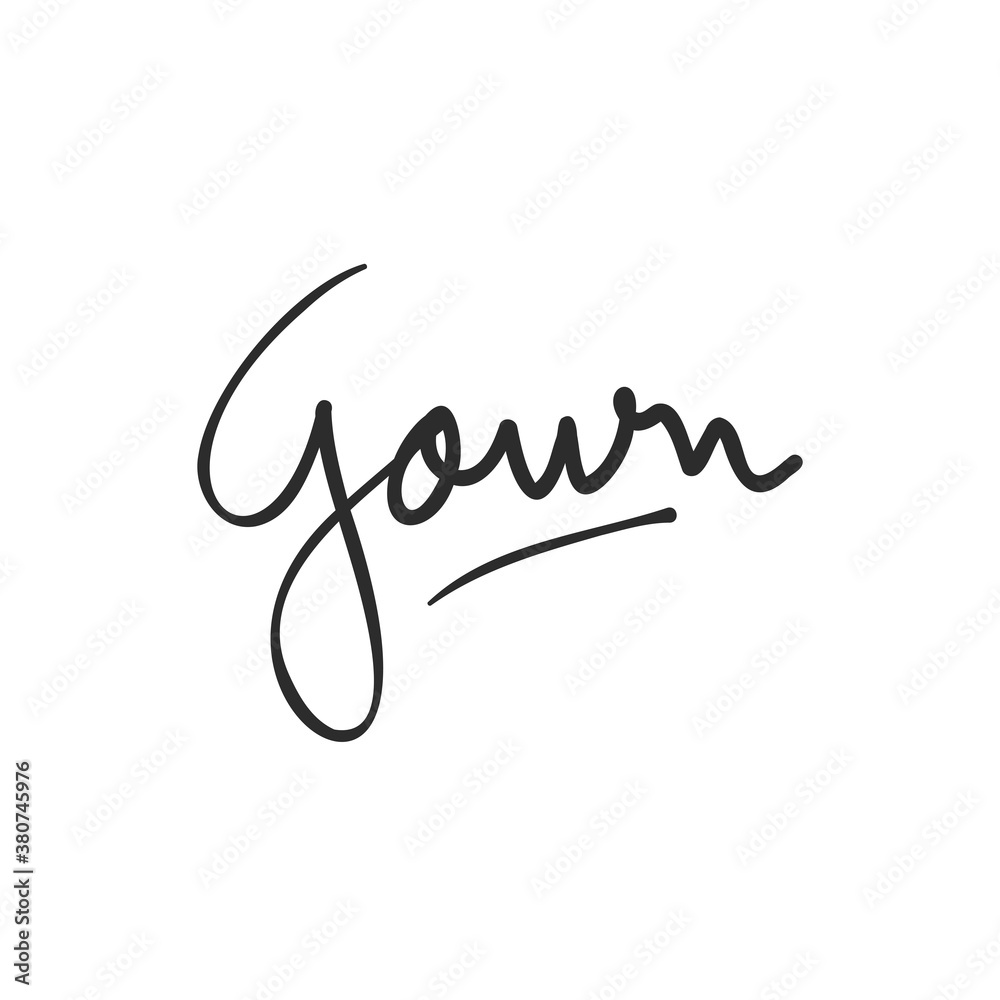 Boutique Gown Bridal Logo Design Boutique Gown Bridal Logo Design