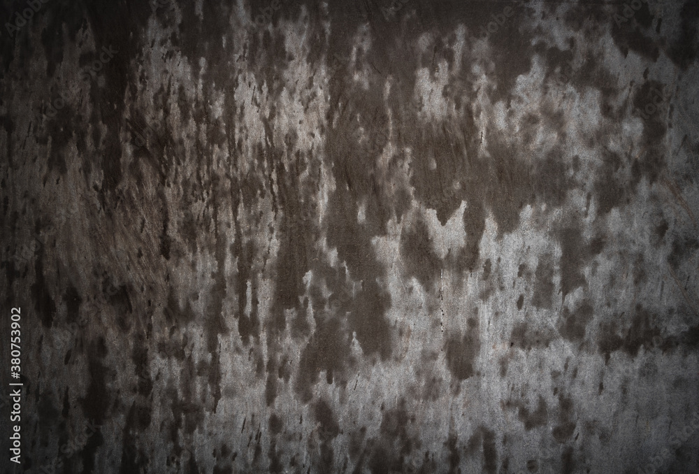 Fototapeta premium Abstract background of dark wet concrete wall texture.