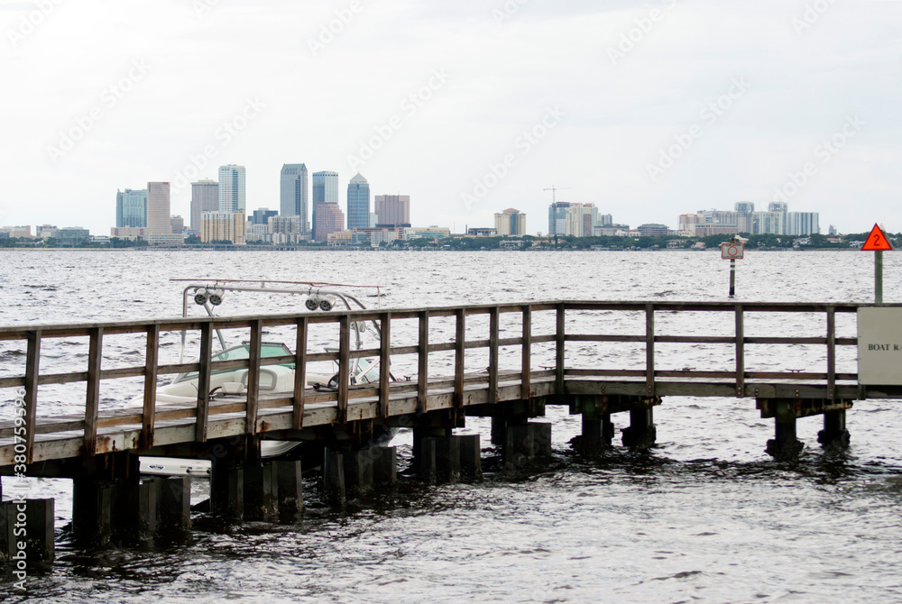 Pier in Tampa Bay