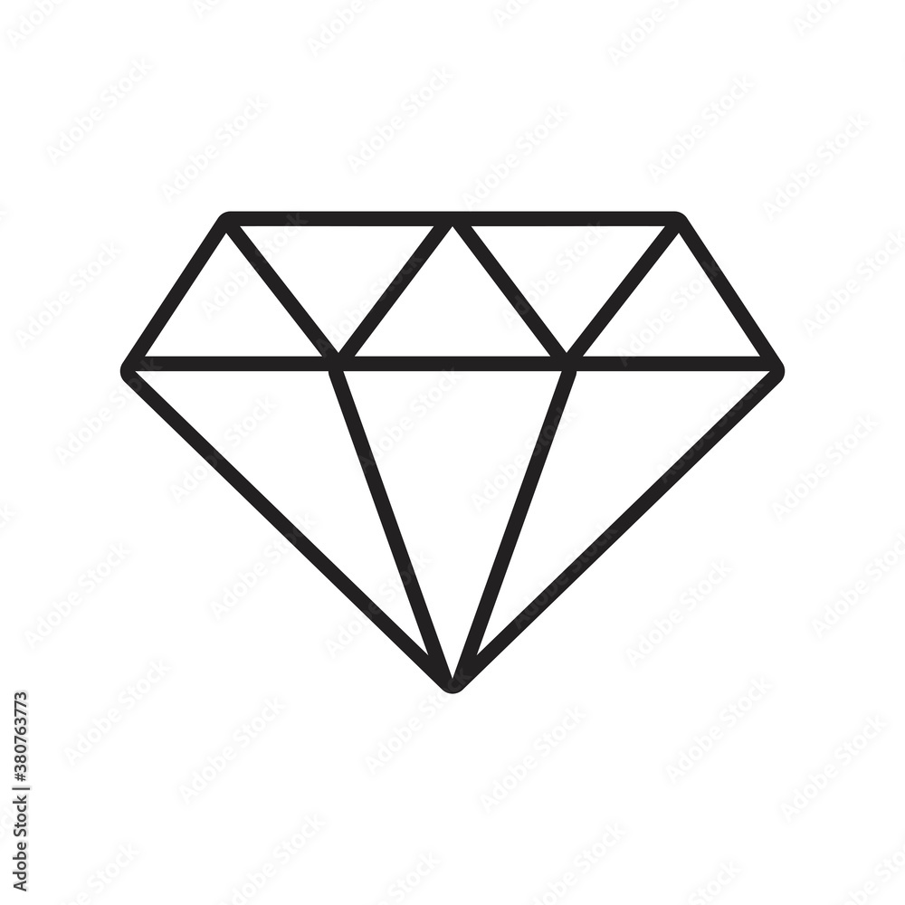 Isolated diamond casino poker game icon- Vector Isolated diamond casino poker game icon- Vector