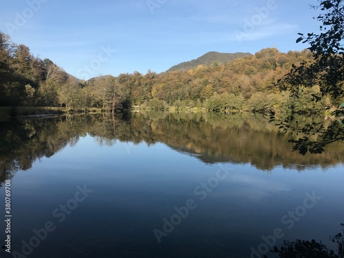 reflection in the lake