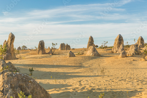 Pinnacles rock formation, Western Australia photo