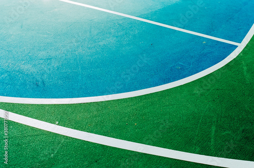 Basketball Court Abstracts photo