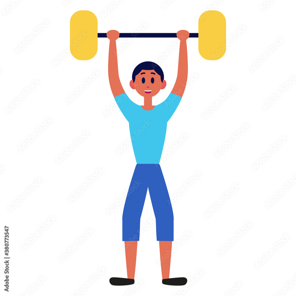 Isolated woman weight exercise yoga health life icon- Vector Isolated woman weight exercise yoga health life icon- Vector