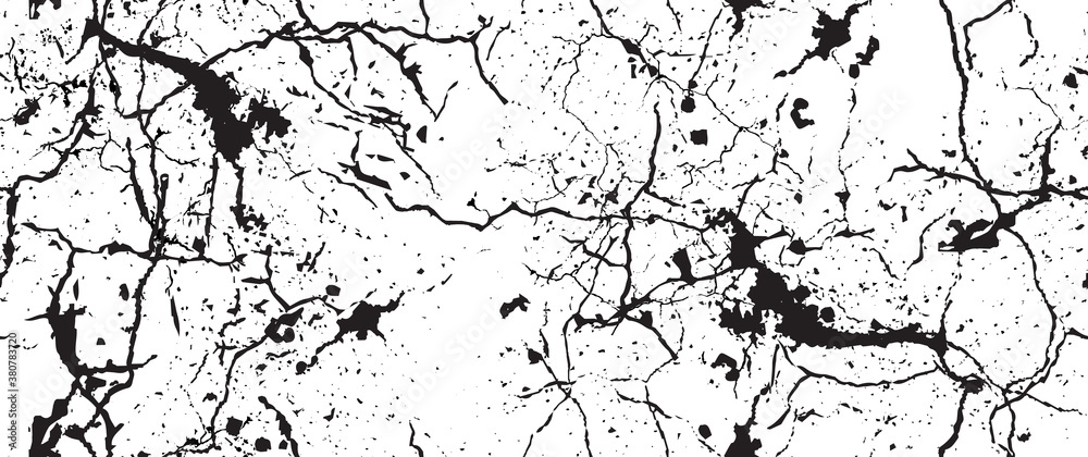 Fototapeta premium Distressed Grunge Texture. Seamless Pattern.