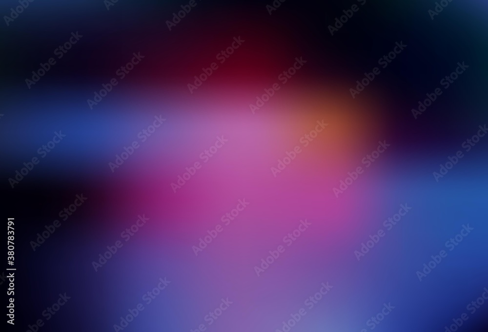 Dark Pink, Blue vector abstract blurred layout.