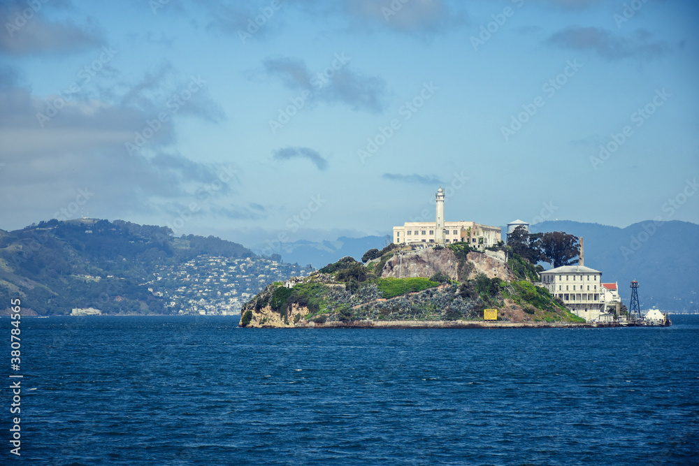 Alcatraz Island and Prison Rock